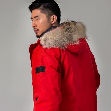 Parka down jacket