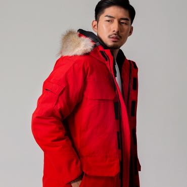 Parka down jacket